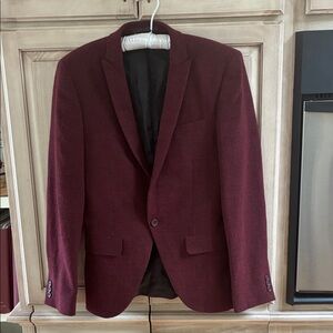 ASOS Deep Red Blazer sz 38R